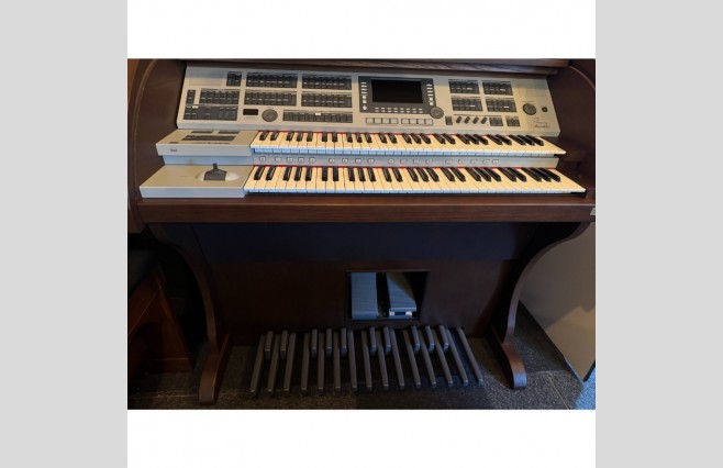 Ringway Maestro Organ | Satin Mahogany Finish | UK Delivery In Days | Warranty | P/X | Finance Options | Includes Stool, Printed Manuals, Headphones | Used | Serial Number 1220210007 - Image 2